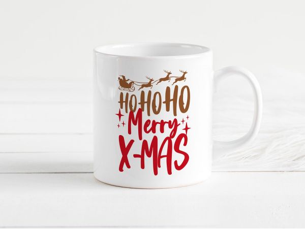 Cana personalizata "Ho Ho Ho"