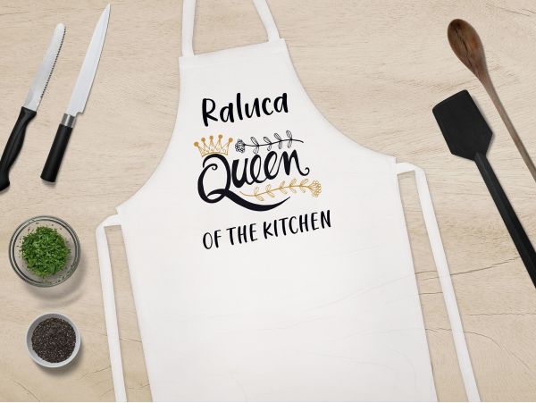 Sort bucatarie personalizat "Queen of...