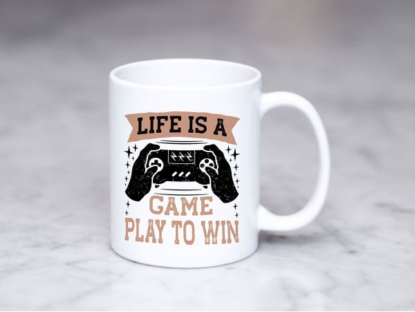 Cana gamer personalizata "Life is a...