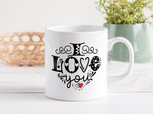 Cana personalizata "I love...