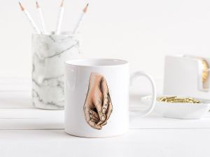 Cana personalizata "Hands"