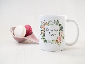 Cana personalizata "Cea mai...