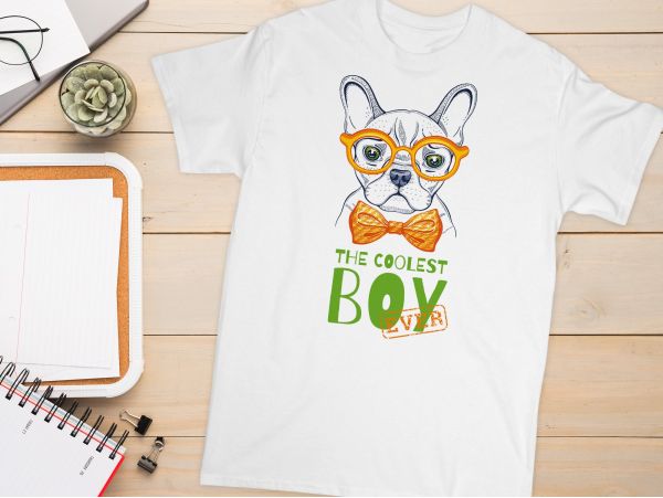 Tricou personalizat "The coolest boy"