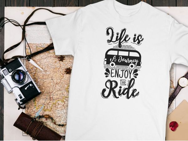 Tricou personalizat "Life is a journey"