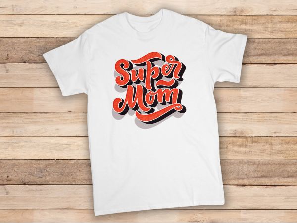 Tricou personalizat "Super mom"