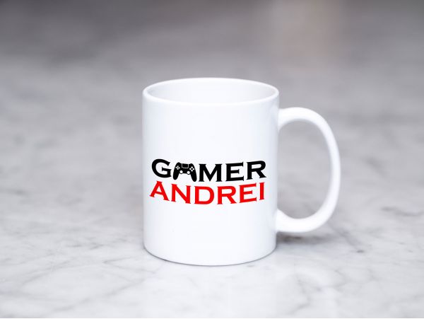 Cana personalizata "GAMER"