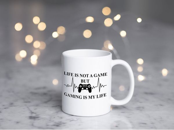 Cana personalizata "Gaming is my life"