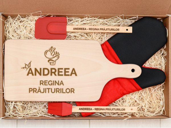 Set cadou personalizat "Regina...