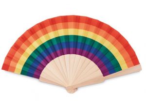 Evantai din lemn cu model...