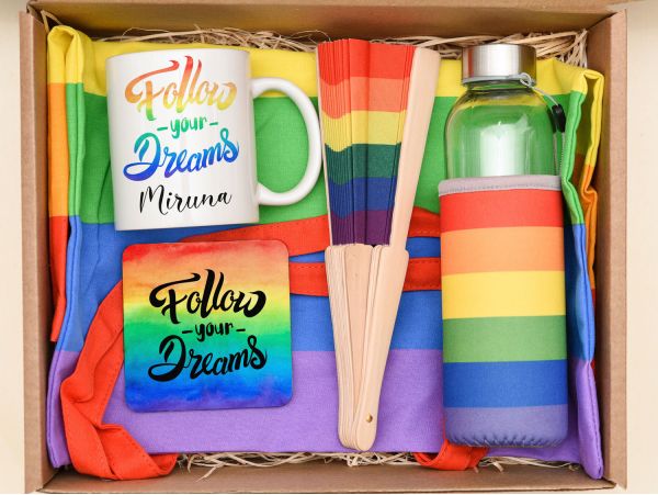 Set cadou personalizat "Rainbow"