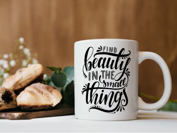 Cana personalizata "Find beauty"