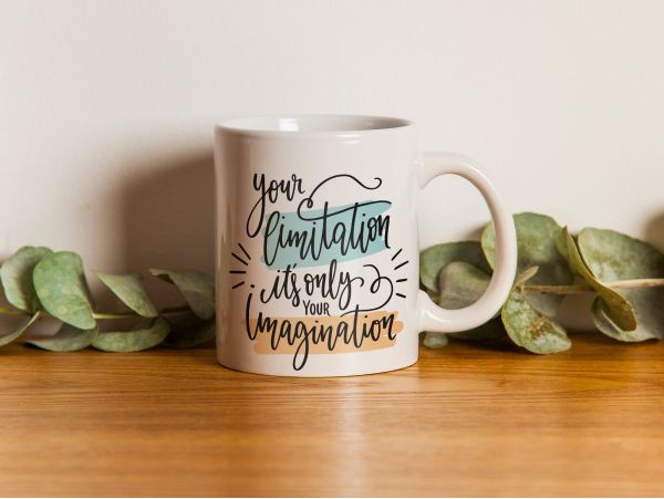 Cana personalizata "Your limitation"