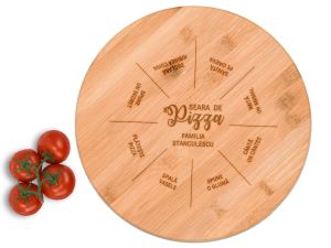 Tocator din bambus, rotund,...