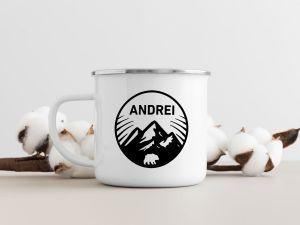 Cana emailata personalizata...