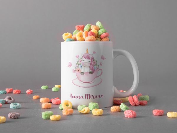 Cana personalizata "Unicorn in a cup"