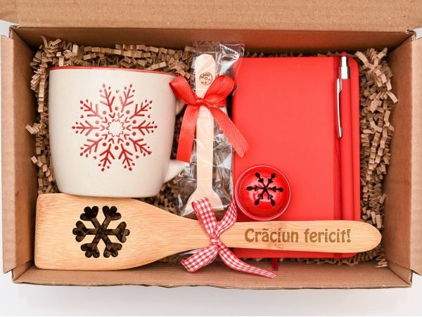 Set cadou personalizat Craciun, model...