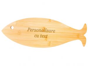 Tocător din bambus, peste,...