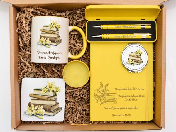Set cadou personalizat "Floral Book"...