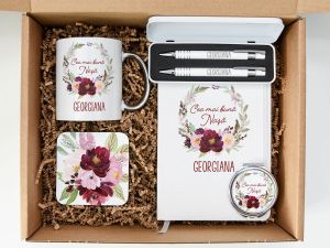 Set cadou personalizat "Cea mai buna nasa"