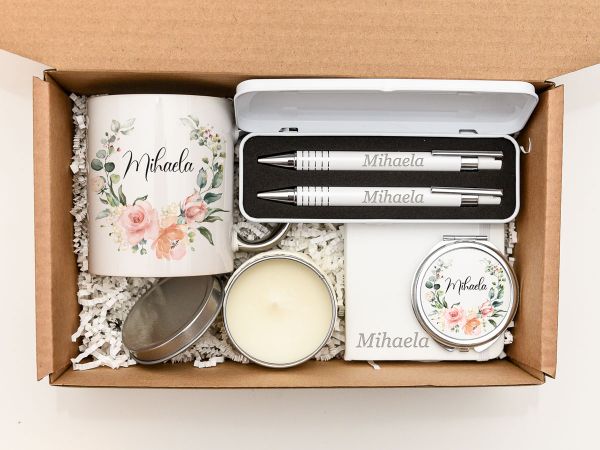 Set cadou personalizat "Lady in white"