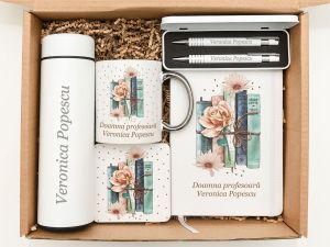 Set cadou personalizat "Doamna Profesoara"