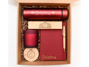 Set cadou personalizat "Red Diamond"