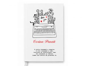 jurnal personalizat pentru scris cu nume și citat inspirațional