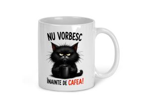 Cana amuzanta "Nu vorbesc inainte de cafea"