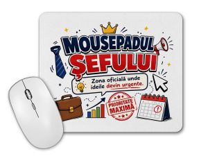 Mousepad amuzant "Sef"