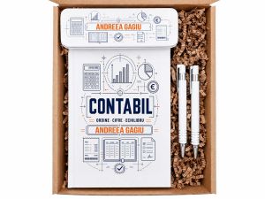 Set cadou personalizat "Contabil", white