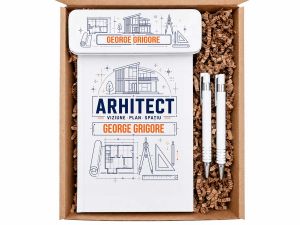 Set cadou personalizat "Arhitect", white