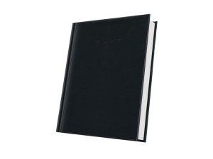 Agendă personalizată 2027 Standard A5 - Negru