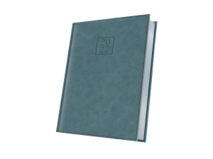 Agendă personalizată 2027 Deluxe Chianti A5 - Verde cipru