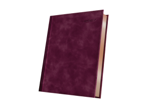 Agendă personalizată 2027 Deluxe Chia Suple A5 - Bordo