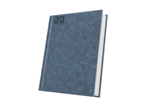 Agendă personalizată 2027 Deluxe Capalbio A5 - Albastru denim