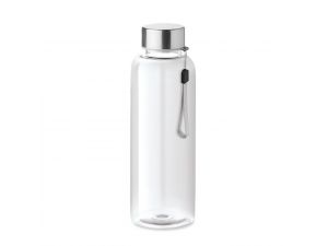 Sticlă din RPET fără BPA, 500ml, personalizata cu logo – Transparent
